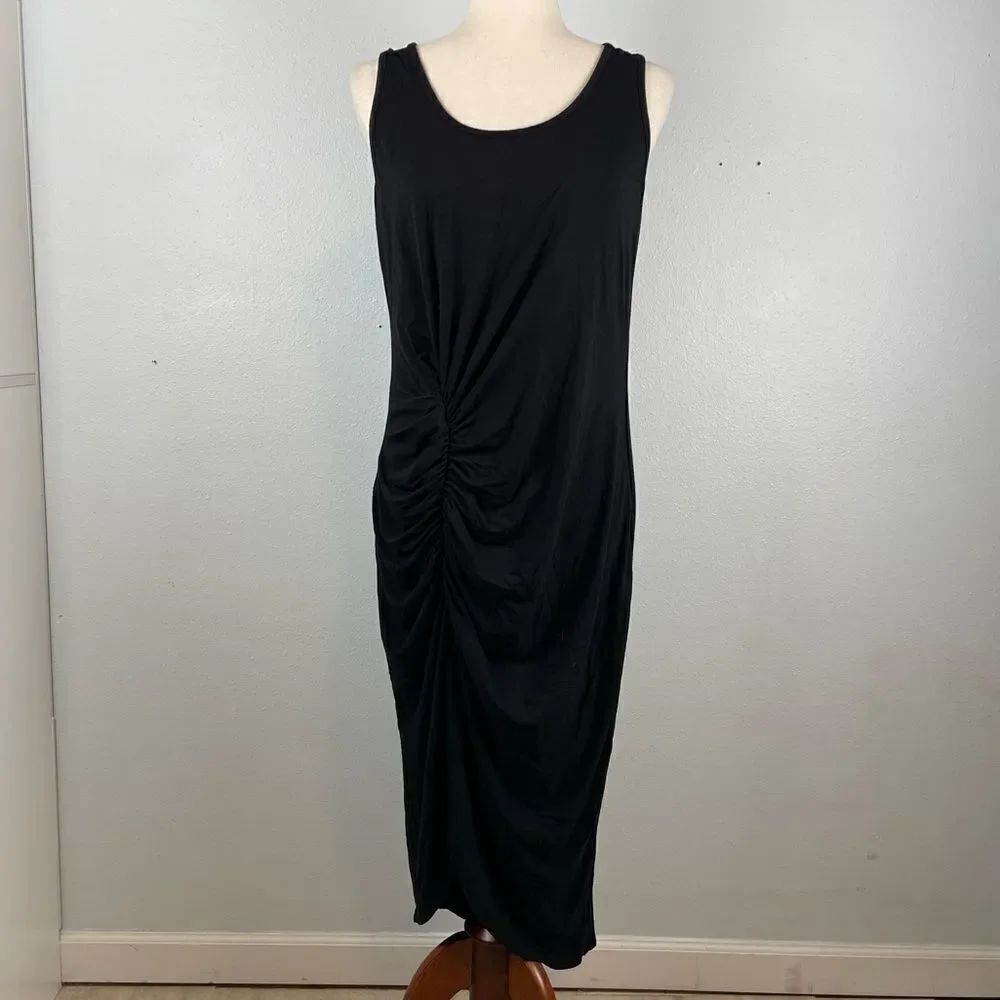 Karen Kane Black Sleeveless Evening Dress Size L EUC